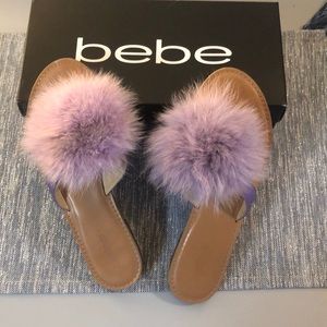 Bebe Rabbit fur slippers